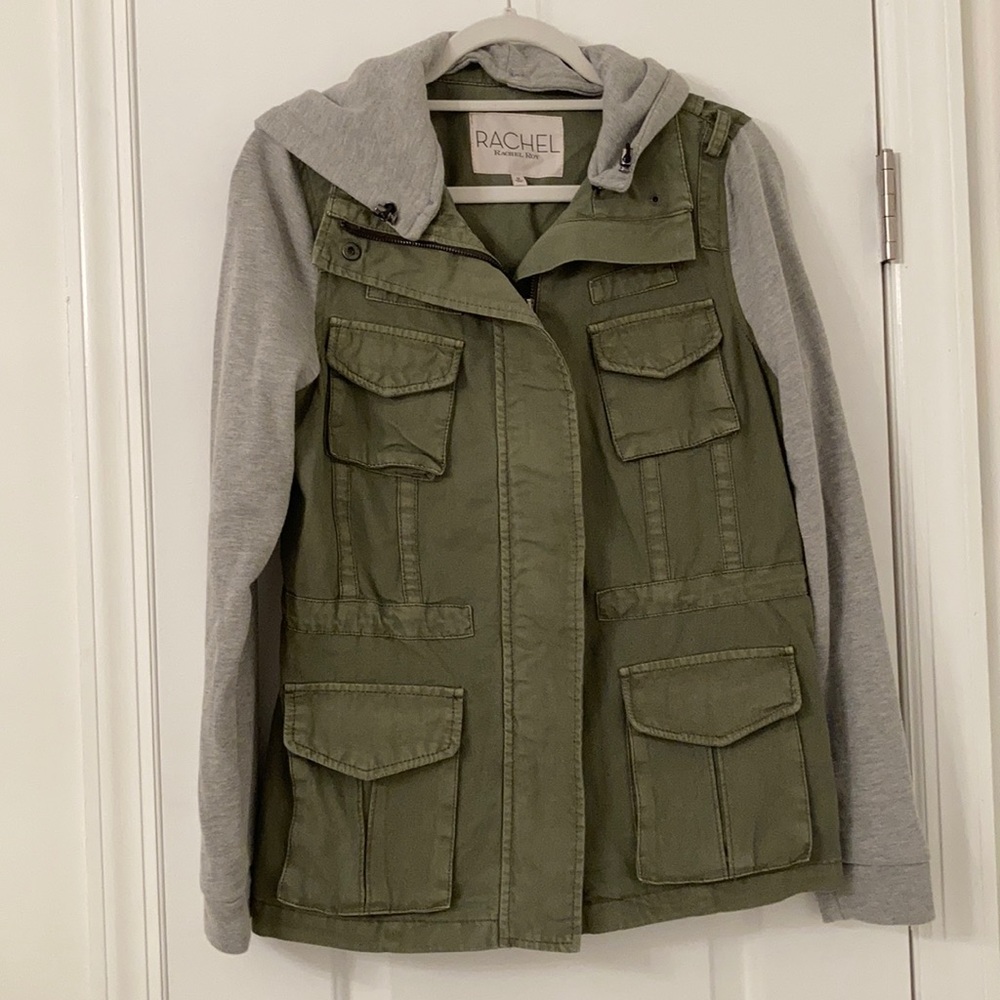 NWOT Rachel Roy Olive Green Jacket - Picture 3 of 9